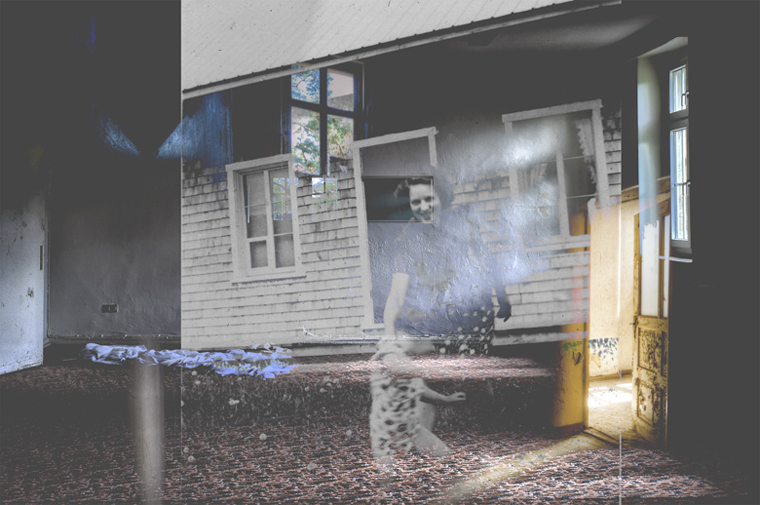 black and white vintage photo quebec