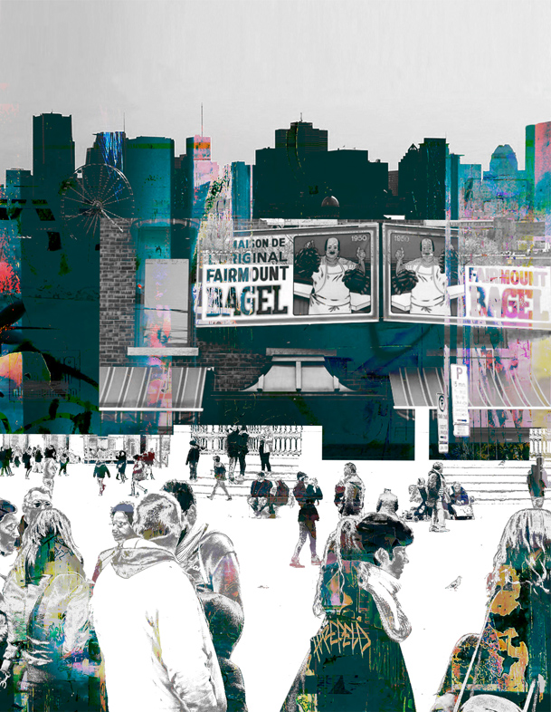 contemporary art fairmount bagel montreal