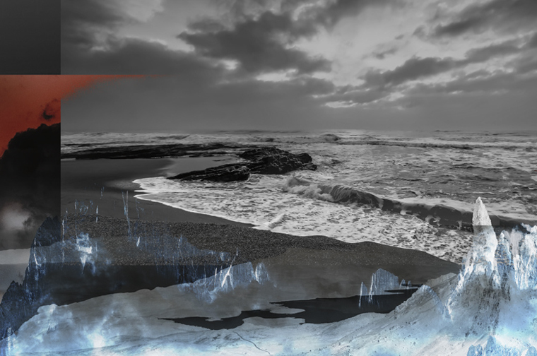 contemporary art landscape nature beach