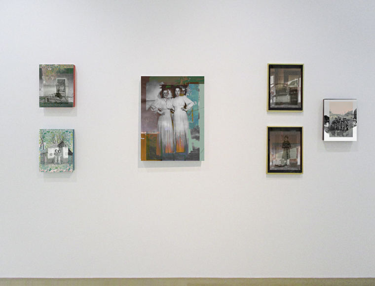 contemporary art mixed media vintage quebec