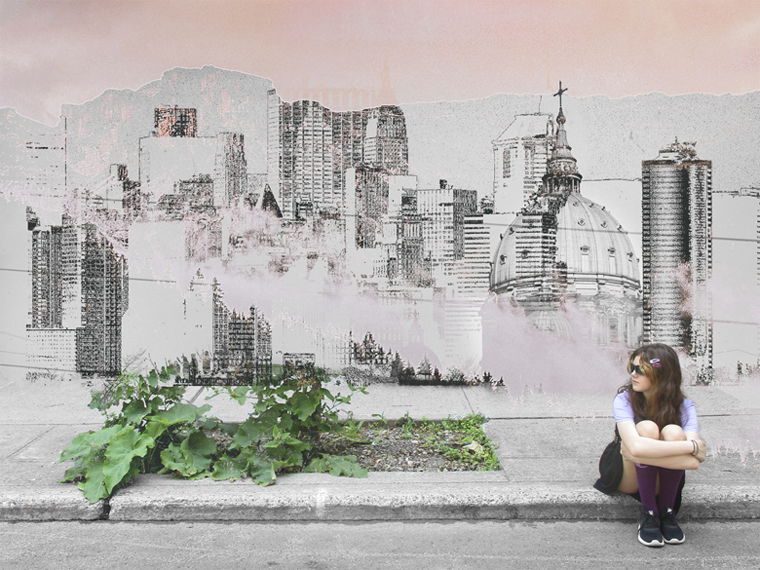 contemporary art montreal city girl